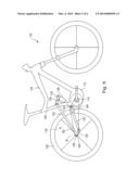 BICYCLE, IN PARTICULAR MOUNTAIN BIKE, WITH AN ELECTRICAL DRIVE diagram and image