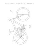 BICYCLE, IN PARTICULAR MOUNTAIN BIKE, WITH AN ELECTRICAL DRIVE diagram and image