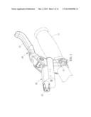 HYDRAULIC BRAKE HANDLE ASSEMBLY diagram and image