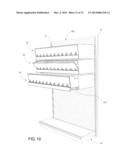 SECURITY SHELVING APPARATUS AND METHOD FOR SECURELY STORING AND/OR     DISPENSING RETAIL ARTICLES diagram and image