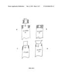 Recessed Container Closure and Method of Increasing Advertising Space on a     Container using a Recessed Container Closure diagram and image