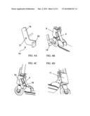 Interchangeable Scooter and Article Carrier System diagram and image