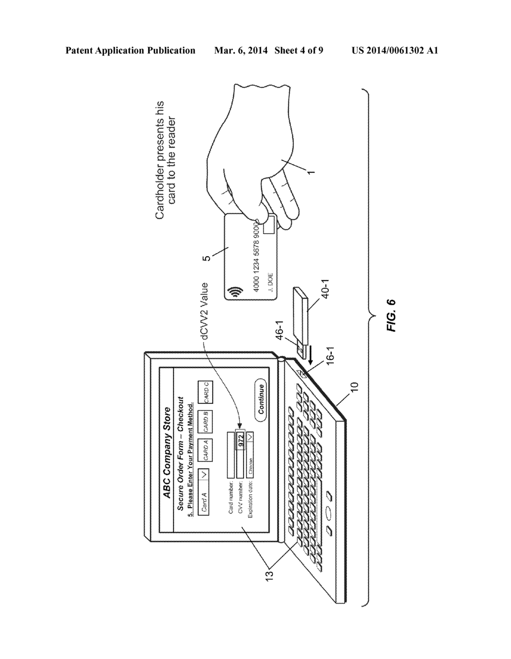 INTEGRATION OF VERIFICATION TOKENS WITH PORTABLE COMPUTING DEVICES - diagram, schematic, and image 05