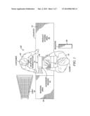 CHECKOUT SYSTEM FOR AND METHOD OF PREVENTING A CUSTOMER-OPERATED ACCESSORY     READER FACING A BAGGING AREA FROM IMAGING TARGETS ON PRODUCTS PASSED     THROUGH A CLERK-OPERATED WORKSTATION TO THE BAGGING AREA diagram and image