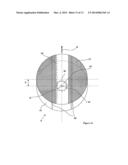 PROJECTILE WITH STEERABLE FINS AND CONTROL METHOD OF THE FINS OF SUCH A     PROJECTILE diagram and image