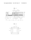 ORGANIC LIGHT-EMITTING DISPLAY DEVICE AND METHOD OF MANUFACTURING THE SAME diagram and image