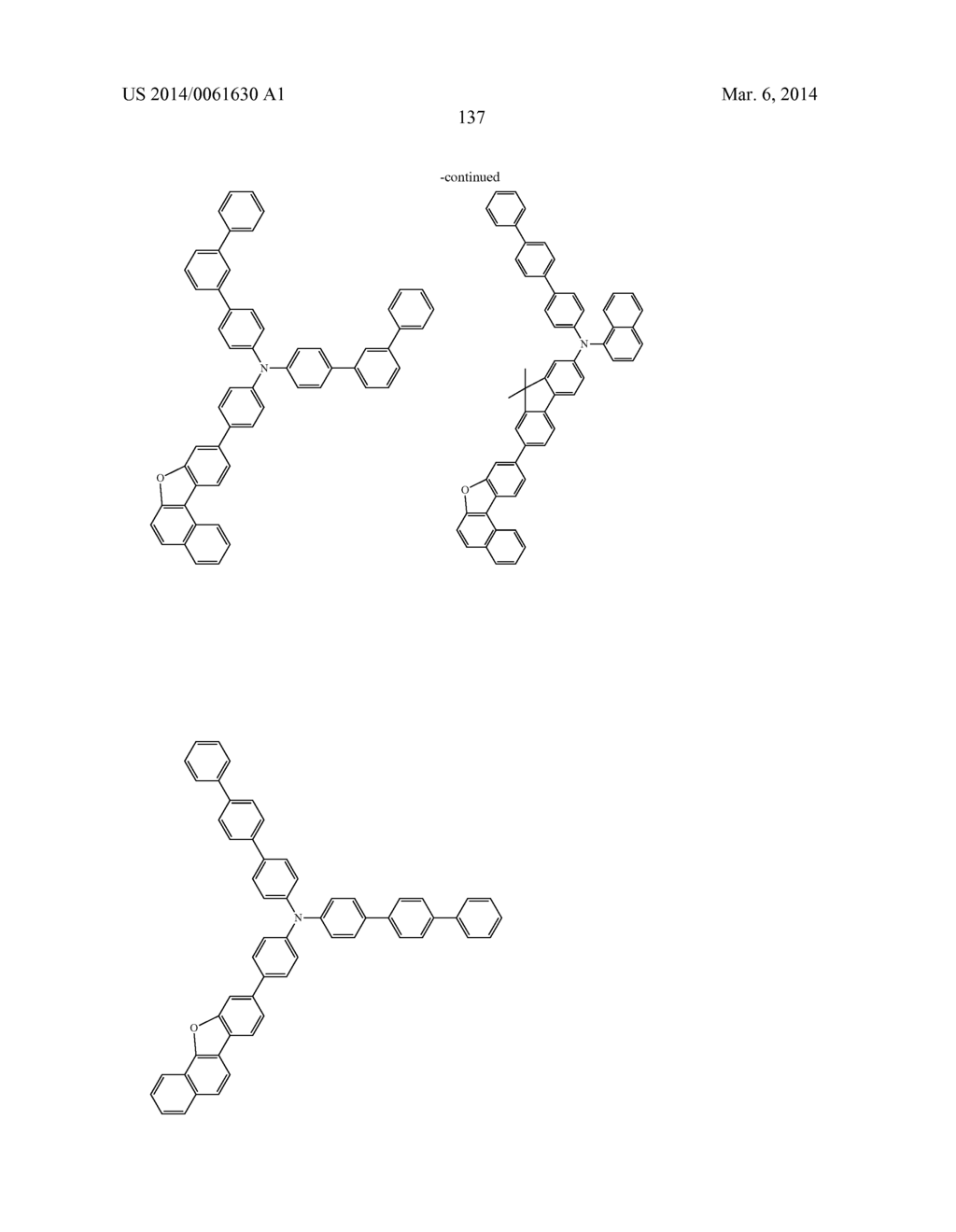 AROMATIC AMINE DERIVATIVE AND ORGANIC ELECTROLUMINESCENCE DEVICE - diagram, schematic, and image 138