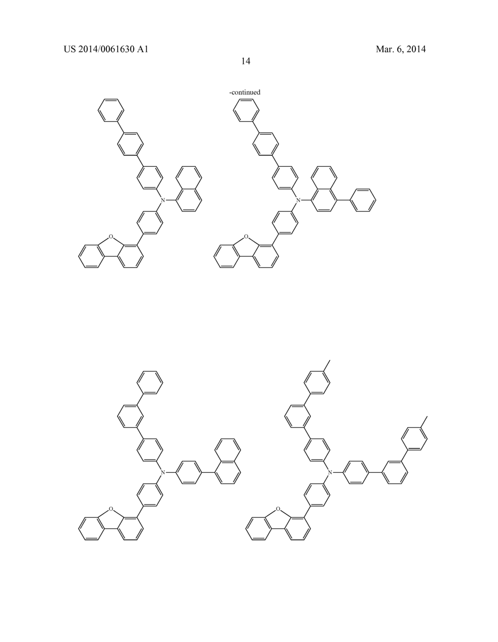 AROMATIC AMINE DERIVATIVE AND ORGANIC ELECTROLUMINESCENCE DEVICE - diagram, schematic, and image 15