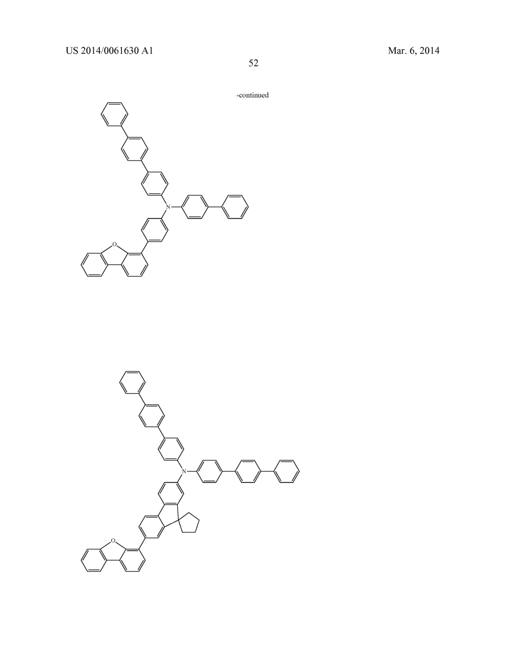 AROMATIC AMINE DERIVATIVE AND ORGANIC ELECTROLUMINESCENCE DEVICE - diagram, schematic, and image 53