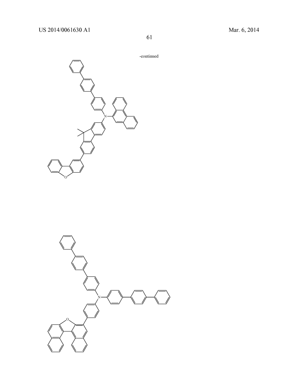 AROMATIC AMINE DERIVATIVE AND ORGANIC ELECTROLUMINESCENCE DEVICE - diagram, schematic, and image 62