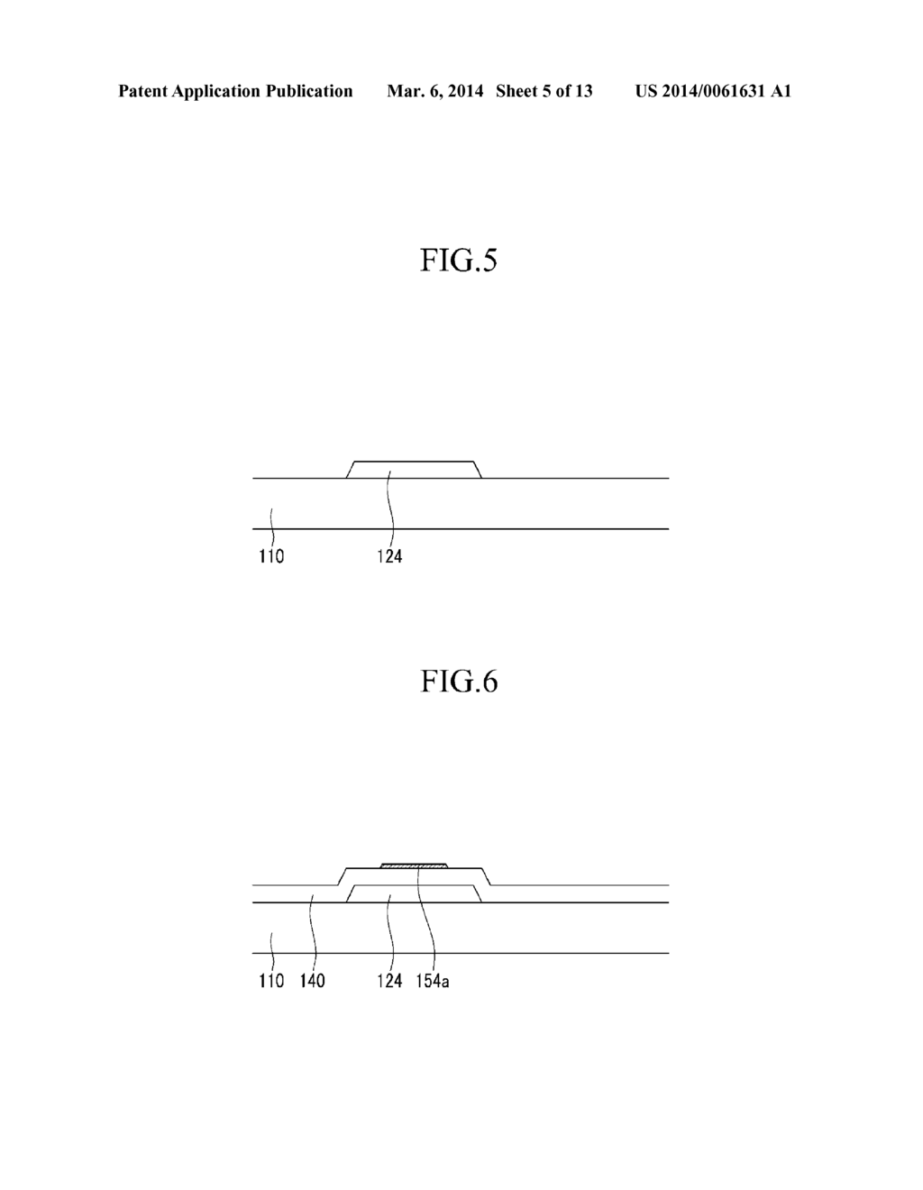 THIN FILM TRANSISTOR AND MANUFACTURING METHOD THEREOF - diagram, schematic, and image 06