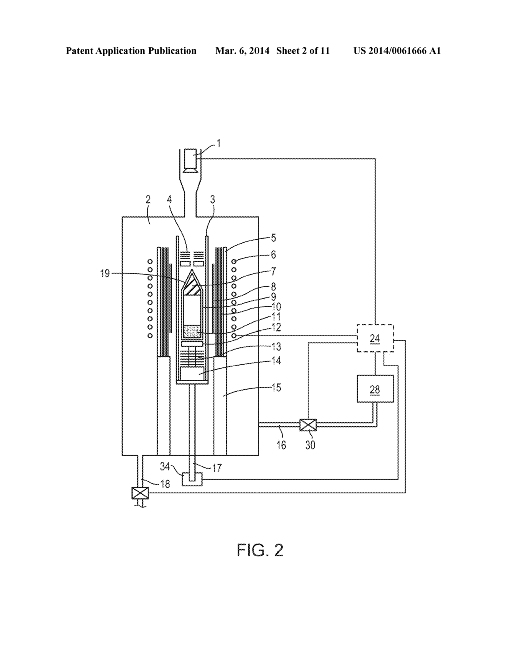 METHOD AND APPARATUS FOR PRODUCING LARGE, SINGLE-CRYSTALS OF ALUMINUM     NITRIDE - diagram, schematic, and image 03