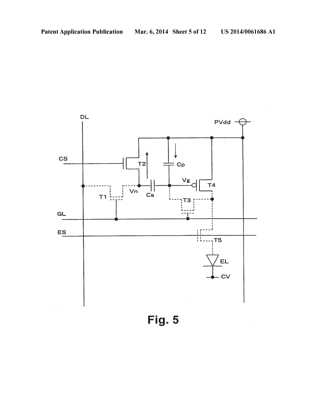 DISPLAY APPARATUS WITH GATE ELECTRODES FORMED IN A PROJECTING MANNER - diagram, schematic, and image 06