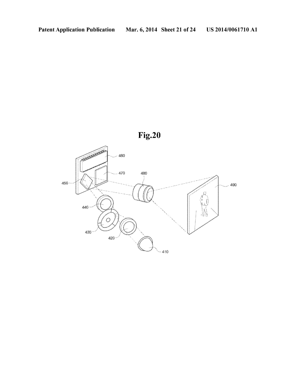 METHOD OF FABRICATING LIGHT-EMITTING APPARATUS WITH IMPROVED LIGHT     EXTRACTION EFFICIENCY AND LIGHT-EMITTING APPARATUS FABRICATED USING THE     METHOD - diagram, schematic, and image 22