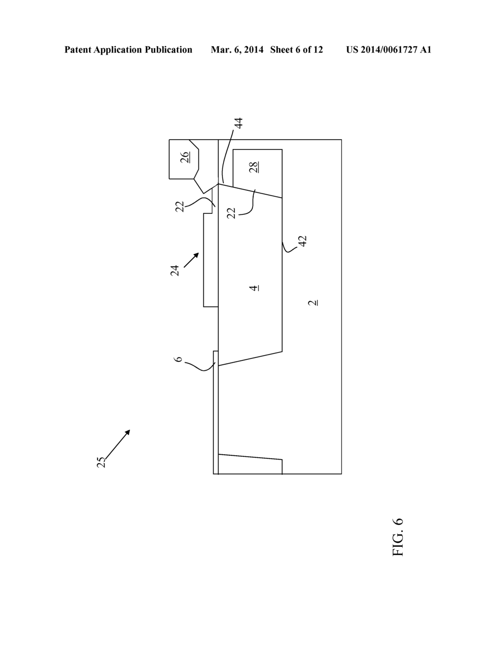 INTEGRATED CIRCUIT STRUCTURE HAVING AIR-GAP TRENCH ISOLATION AND RELATED     DESIGN STRUCTURE - diagram, schematic, and image 07