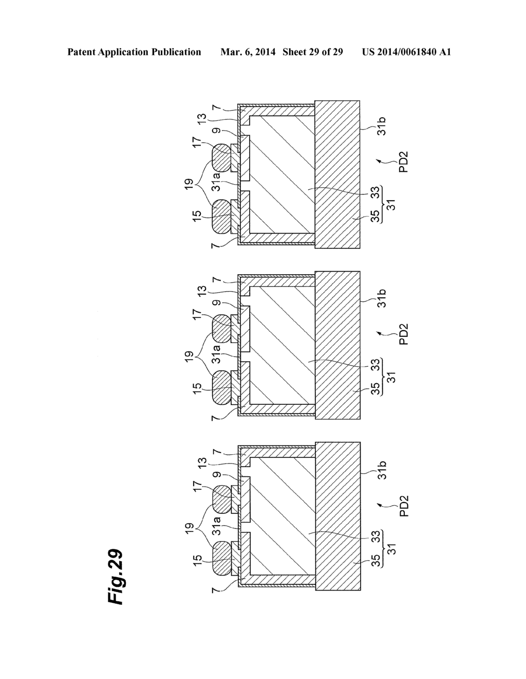 MANUFACTURING METHOD FOR EDGE ILLUMINATED TYPE PHOTODIODE AND     SEMICONDUCTOR WAFER - diagram, schematic, and image 30