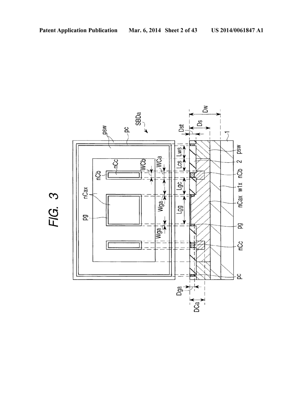 SEMICONDUCTOR DEVICE COMPRISING A SCHOTTKY  BARRIER DIODE - diagram, schematic, and image 03