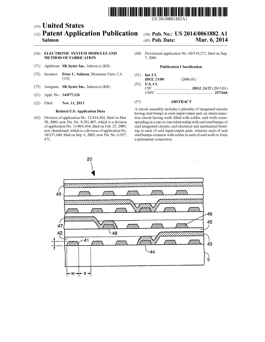 ELECTRONIC SYSTEM MODULES AND METHOD OF FABRICATION - diagram, schematic, and image 01