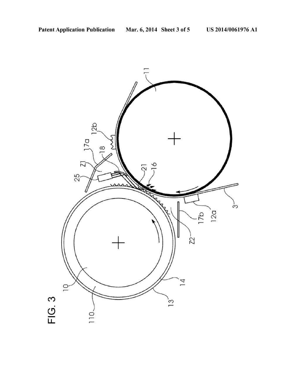 METHOD AND APPARATUS FOR PRODUCING EMBOSSED STRUCTURES IN RADIATION-CURING     MATERIALS - diagram, schematic, and image 04