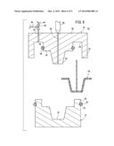 METHOD AND APPARATUS FOR PRODUCING MOLDED ARTICLE OF FIBER-REINFORCED     PLASTIC diagram and image