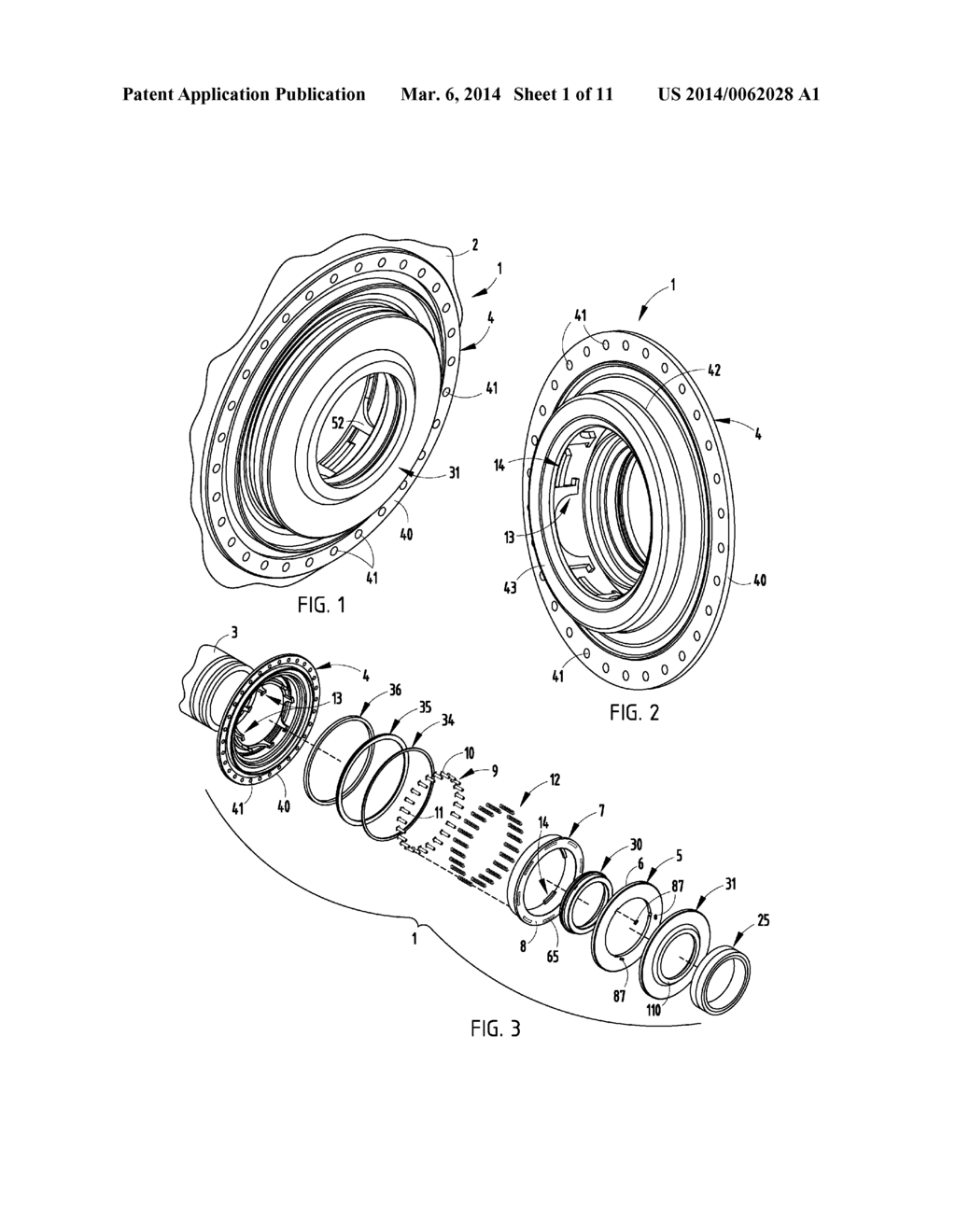 GAS SEAL FOR AEROSPACE ENGINES AND THE LIKE - diagram, schematic, and image 02