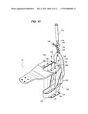 THREE WHEELED SCOOTER WITH REAR SKATE TRUCK AND FIXED FRONT WHEEL diagram and image