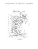 SUPPORT STRUCTURE FOR A VEHICLE WHEEL SUSPENSION diagram and image