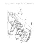 POSITIONING AND REINFORCEMENT STRUCTURE FOR A VEHICLE diagram and image