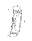 POSITIONING AND REINFORCEMENT STRUCTURE FOR A VEHICLE diagram and image