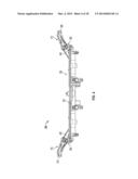 POSITIONING AND REINFORCEMENT STRUCTURE FOR A VEHICLE diagram and image