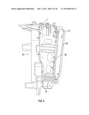 POSITIONING AND REINFORCEMENT STRUCTURE FOR A VEHICLE diagram and image