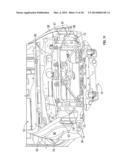 POSITIONING AND REINFORCEMENT STRUCTURE FOR A VEHICLE diagram and image