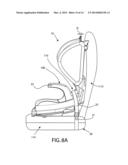 CHILD SEAT WITH BELT TENSIONING MECHANISM FOR IMPROVED INSTALLATION diagram and image