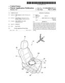 VEHICLE SEAT diagram and image