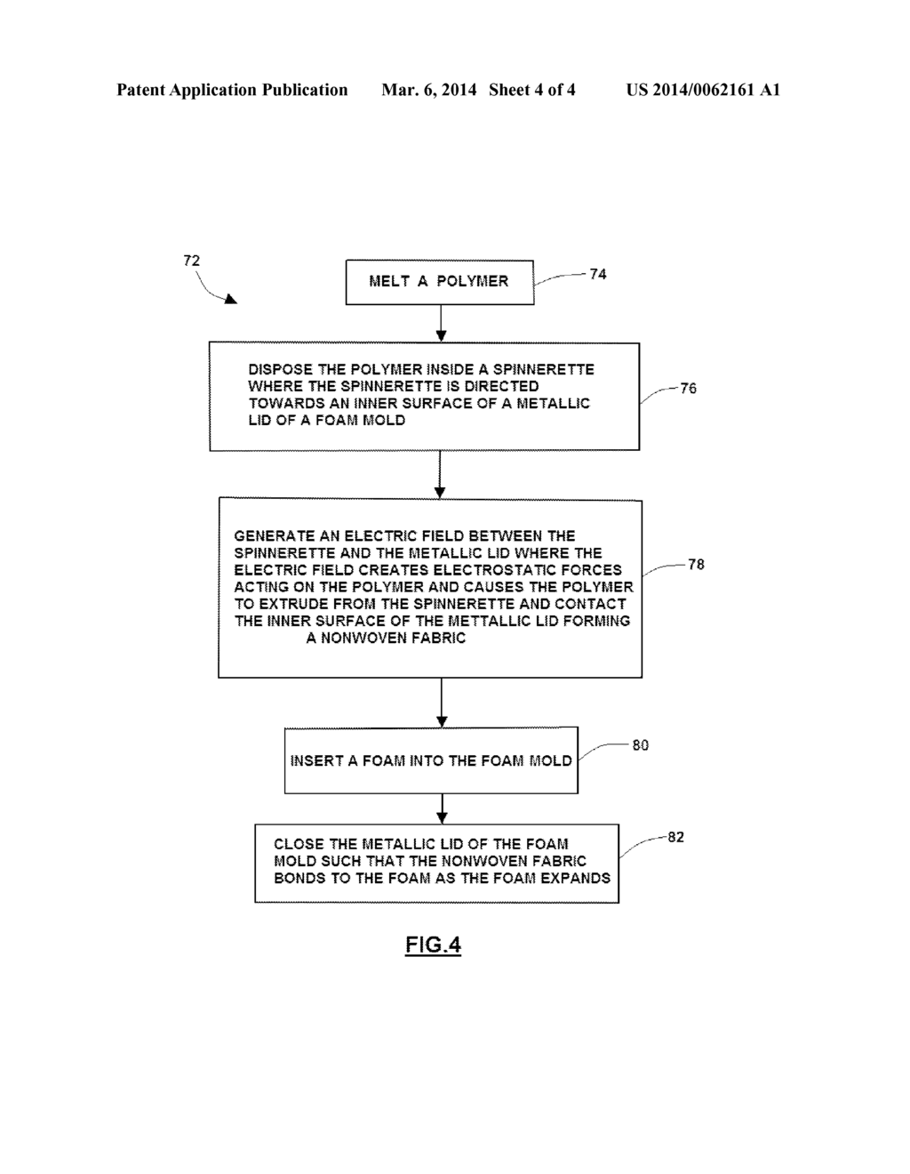 SEAT CUSHION HAVING AN ELECTROSPUN NONWOVEN POLYMER LAYER - diagram, schematic, and image 05