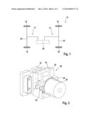 Hydraulic Unit of a Vehicle Brake System diagram and image