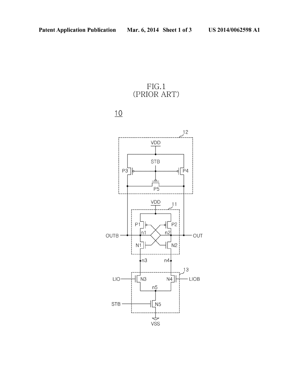 INPUT/OUTPUT SENSE AMPLIFIER - diagram, schematic, and image 02