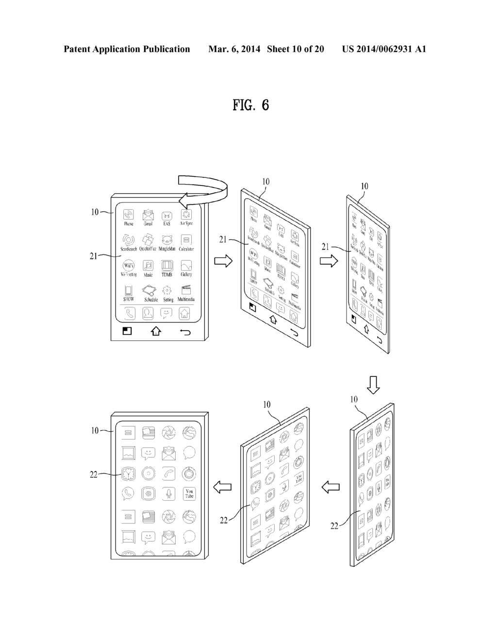 PORTABLE DEVICE AND METHOD FOR CONTROLLING THE SAME - diagram, schematic, and image 11