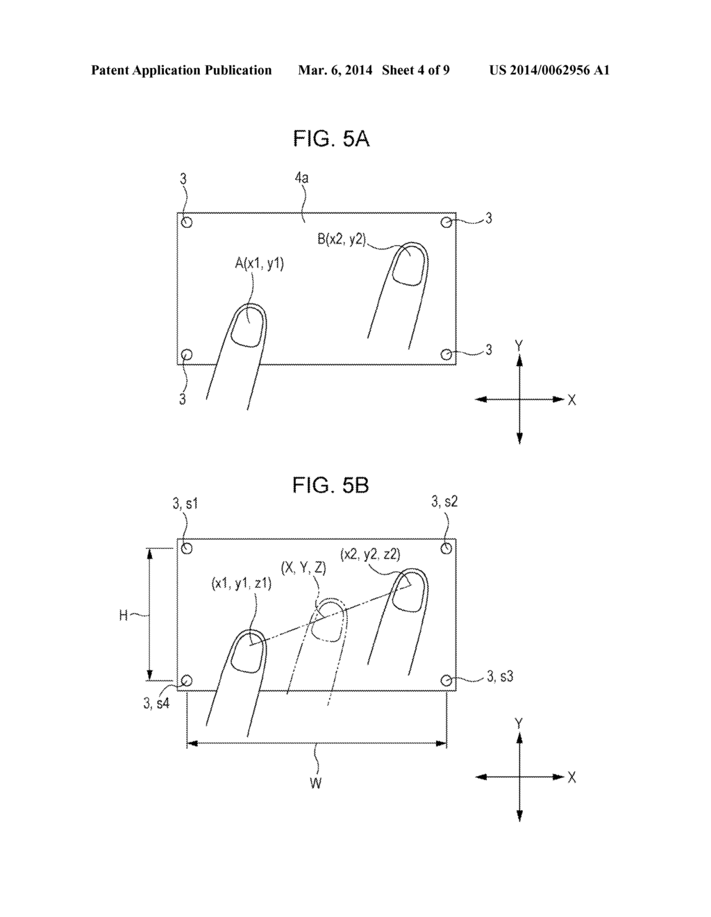 INPUT DEVICE AND METHOD FOR DETECTING LOADS ON MULTIPLE POINTS USING THE     INPUT DEVICE - diagram, schematic, and image 05