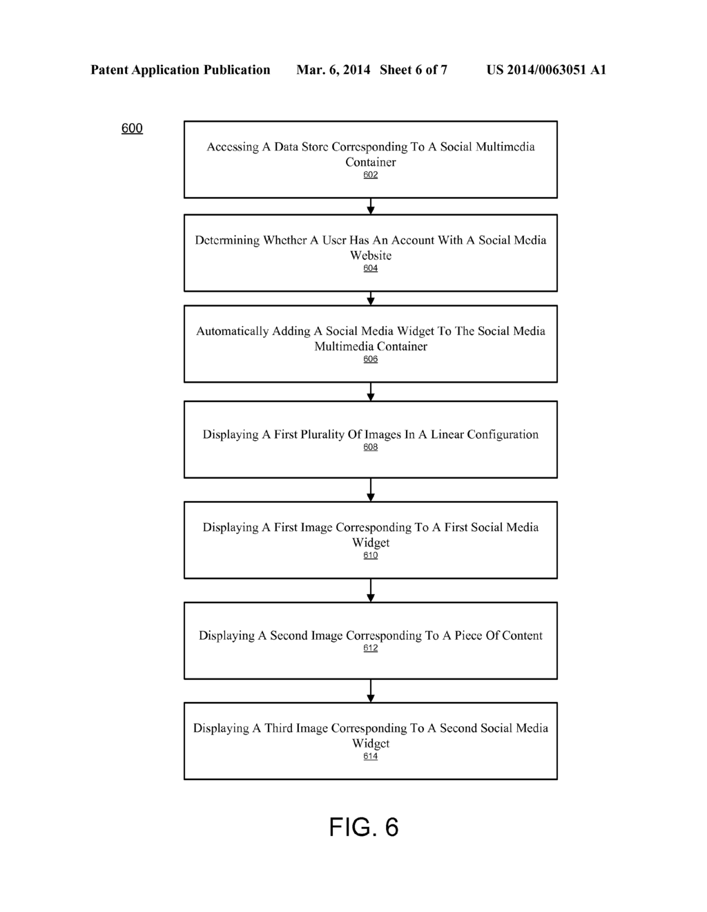 SYSTEM AND METHOD FOR GRAPHICAL USER INTERFACE HAVING A SOCIAL MEDIA     MULTIMEDIA CONTAINER - diagram, schematic, and image 07