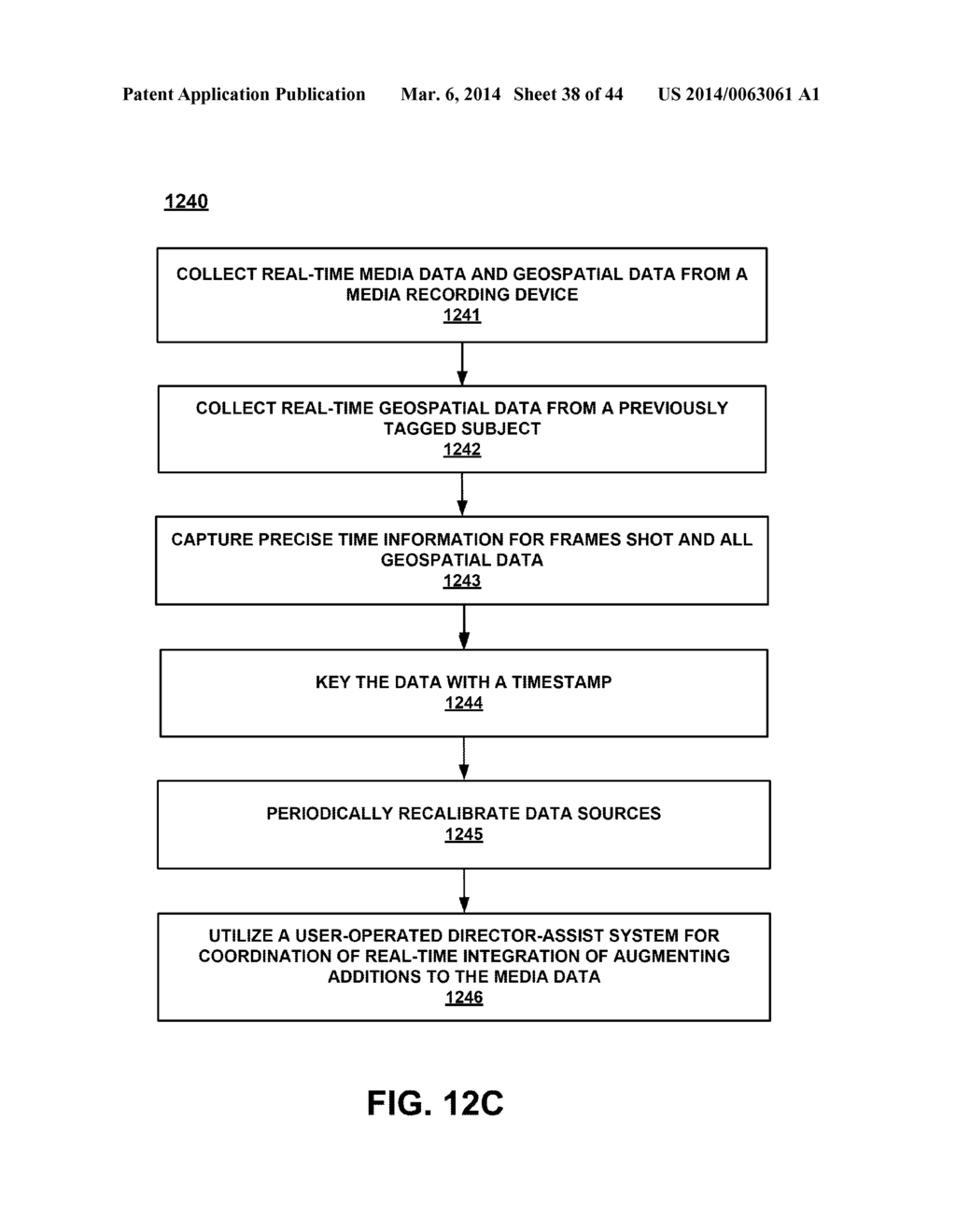 DETERMINING A POSITION OF AN ITEM IN A VIRTUAL AUGMENTED SPACE - diagram, schematic, and image 39