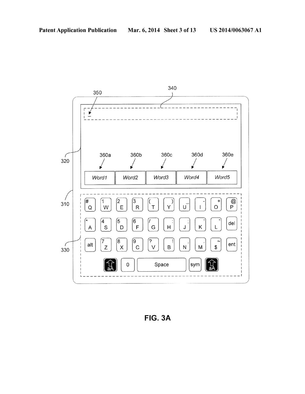 METHOD TO SELECT WORD BY SWIPING CAPACITIVE KEYBOARD - diagram, schematic, and image 04