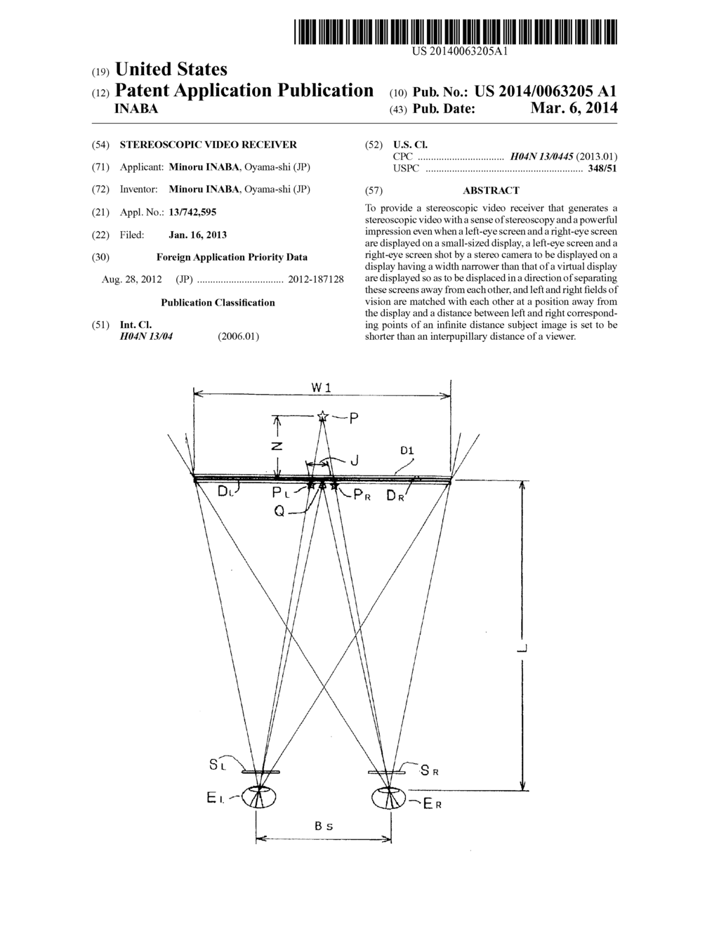 STEREOSCOPIC VIDEO RECEIVER - diagram, schematic, and image 01