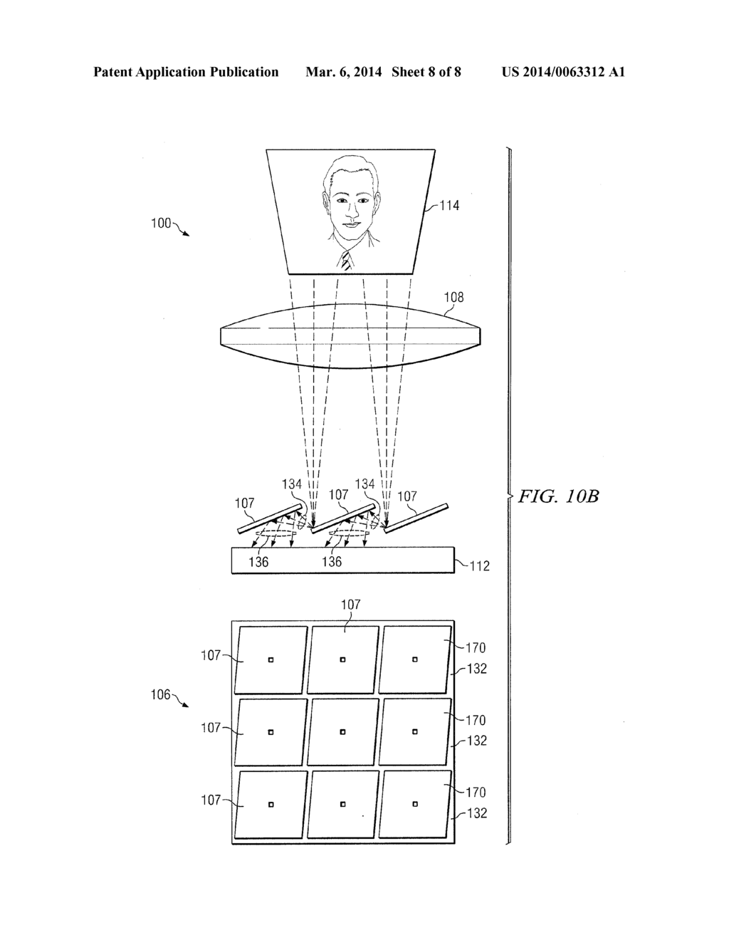 METHODS FOR COMBINING CAMERA AND PROJECTOR FUNCTIONS IN A SINGLE DEVICE - diagram, schematic, and image 09