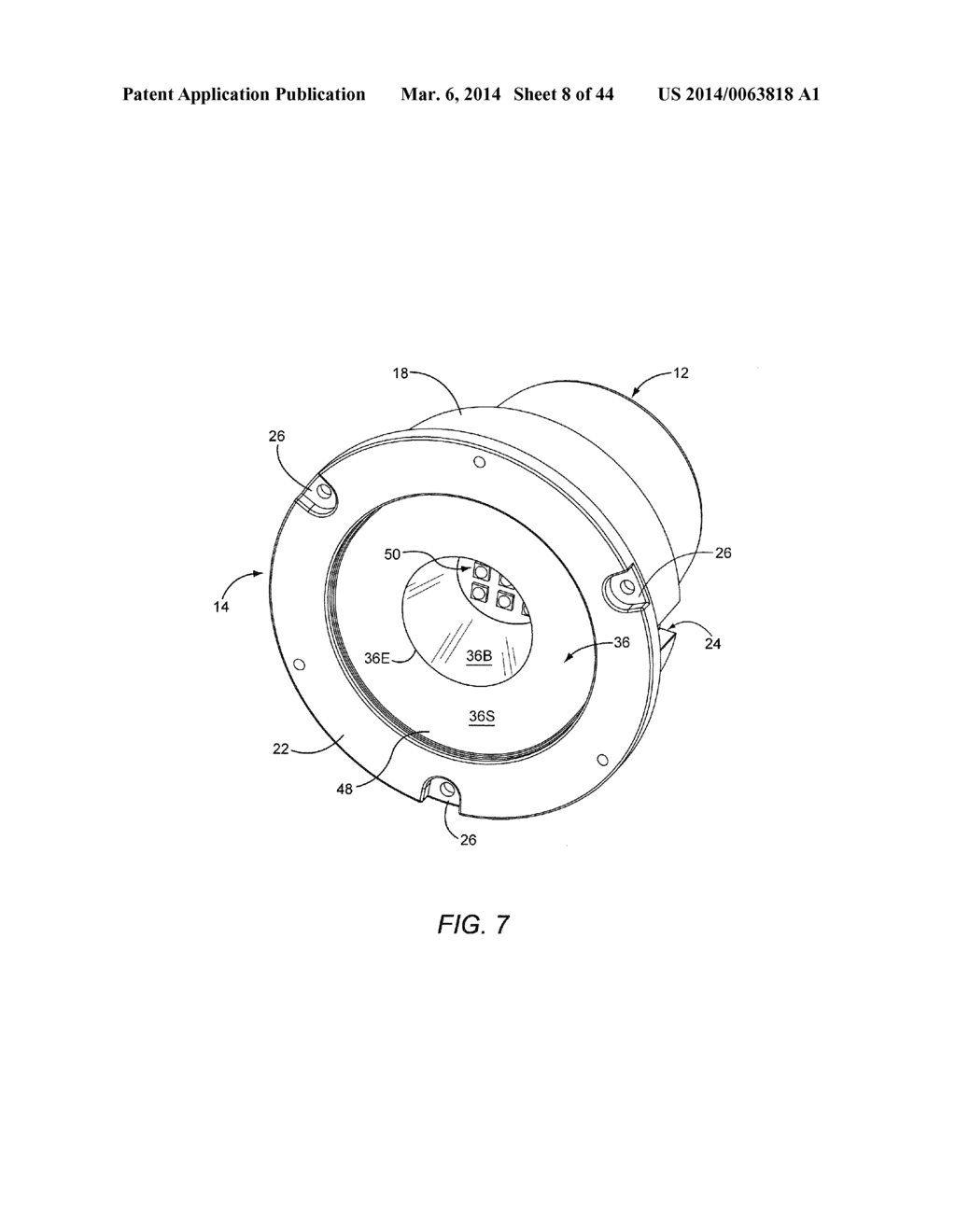 MODULAR OPTIC FOR CHANGING LIGHT EMITTING SURFACE - diagram, schematic, and image 09