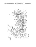 REAR STRUCTURE OF SADDLE-RIDE TYPE VEHICLE diagram and image