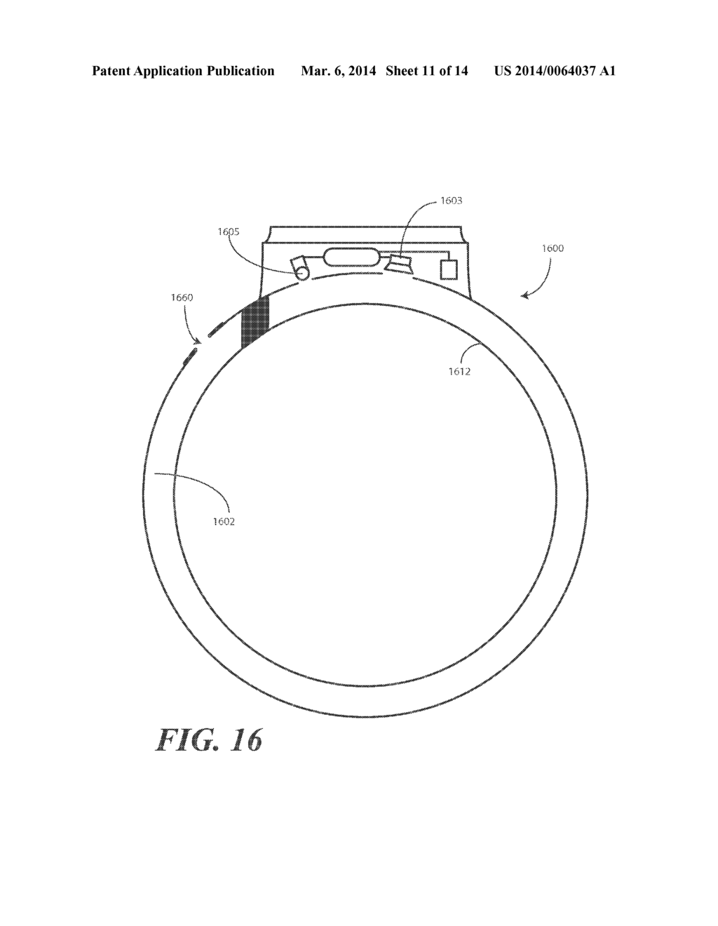 WEARABLE DEVICE WITH ACOUSTIC USER INPUT AND METHOD FOR SAME - diagram, schematic, and image 12