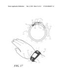 WEARABLE DEVICE WITH ACOUSTIC USER INPUT AND METHOD FOR SAME diagram and image