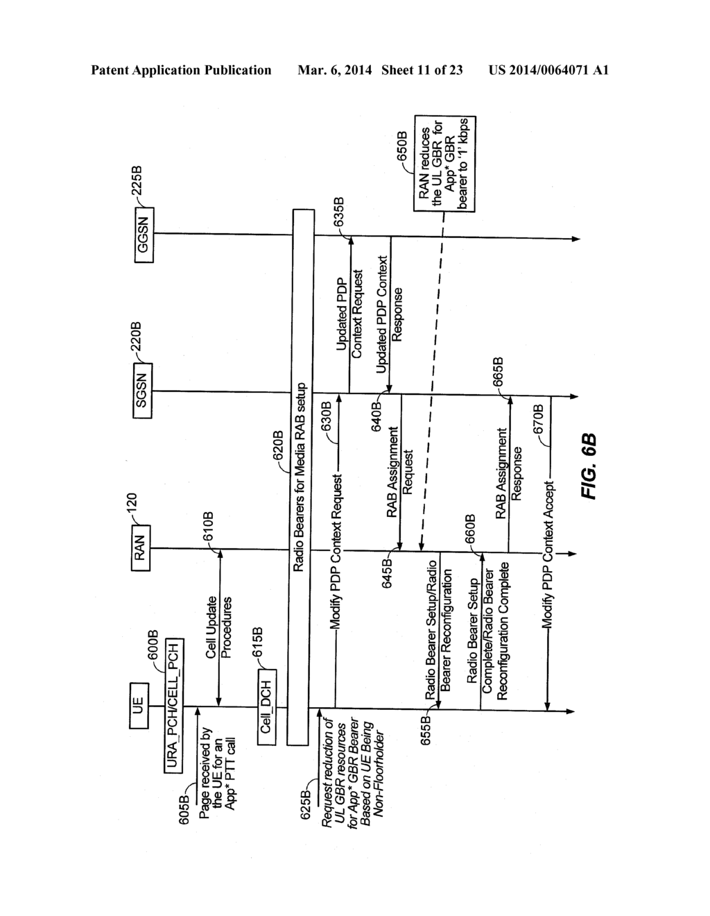 DIRECTIONAL ADJUSTMENT TO QUALITY OF SERVICE BASED ON MONITORED TRAFFIC     ACTIVITY ON A LINK - diagram, schematic, and image 12