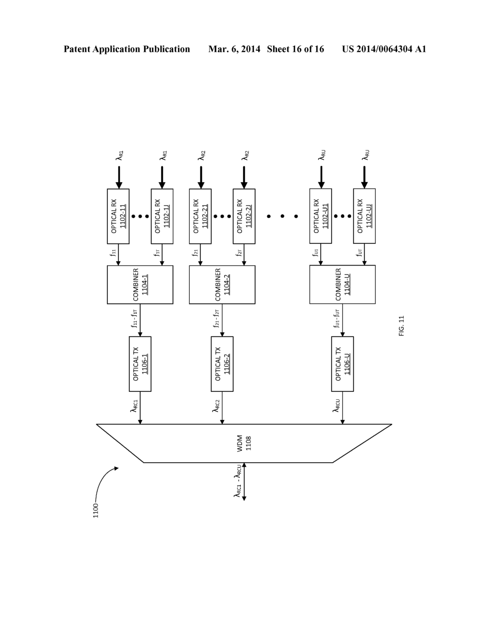 SYSTEM AND METHOD FOR DISTRIBUTING OPTICAL SIGNALS - diagram, schematic, and image 17